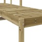 vidaXL Tumbona de madera de pino impregnada 199,5x62x55 cm vidaXL Tumbona de madera de pino impregnada 199,5x62x55 cm