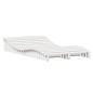 vidaXL Tumbona de madera maciza de pino blanca 205x110x31,5 cm vidaXL Tumbona de madera maciza de pino blanca 205x110x31,5 cm