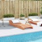 vidaXL Tumbona de madera maciza de pino marrón cera 205x60x31,5 cm vidaXL Tumbona de madera maciza de pino marrón cera 205x60x31,5 cm