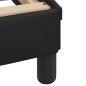 vidaXL Estructura de cama con cabecero cuero sintético negro 200x200cm vidaXL Estructura de cama con cabecero cuero sintético negro 200x200cm