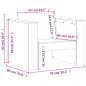 vidaXL Juego de muebles de jardín 2 piezas madera maciza pino blanco vidaXL Juego de muebles de jardín 2 piezas madera maciza pino blanco