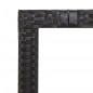 vidaXL Set comedor de jardín 3 pzas con cojines ratán sintético negro vidaXL Set comedor de jardín 3 pzas con cojines ratán sintético negro