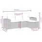 vidaXL Juego de sofás jardín con cojines 4 pzas ratán sintético beige vidaXL Juego de sofás jardín con cojines 4 pzas ratán sintético beige