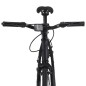 vidaXL Bicicleta de piñón fijo negro y verde 700c 51 cm vidaXL Bicicleta de piñón fijo negro y verde 700c 51 cm