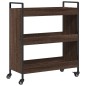 vidaXL Carrito de cocina madera de ingeniería marrón roble 70x30x82 cm vidaXL Carrito de cocina madera de ingeniería marrón roble 70x30x82 cm