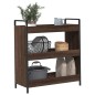 vidaXL Carrito de cocina madera de ingeniería marrón roble 70x30x82 cm vidaXL Carrito de cocina madera de ingeniería marrón roble 70x30x82 cm