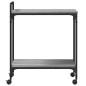 vidaXL Carrito de cocina madera ingeniería gris Sonoma 60,5x31x72,5 cm vidaXL Carrito de cocina madera ingeniería gris Sonoma 60,5x31x72,5 cm