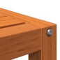 vidaXL Soportes para plantas 3 piezas madera maciza pino marrón cera vidaXL Soportes para plantas 3 piezas madera maciza pino marrón cera