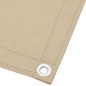 vidaXL Pantalla de balcón 100% poliéster Oxford beige 75x1000 cm vidaXL Pantalla de balcón 100% poliéster Oxford beige 75x1000 cm