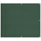 vidaXL Pantalla de balcón 100% poliéster Oxford verde oscuro 90x800 cm vidaXL Pantalla de balcón 100% poliéster Oxford verde oscuro 90x800 cm