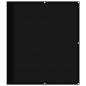 vidaXL Pantalla de balcón 100% poliéster Oxford negro 120x1000 cm