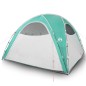 vidaXL Tienda de campaña tafetán 190T verde 360x360x219 cm