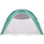vidaXL Tienda de campaña tafetán 190T verde 360x360x219 cm