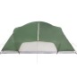 vidaXL Tienda de campaña 8 personas tafetán 190T verde 360x430x195 cm
