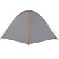 vidaXL Tienda de campaña 6 personas tafetán 190T gris y naranja vidaXL Tienda de campaña 6 personas tafetán 190T gris y naranja