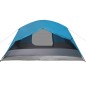 vidaXL Tienda de campaña 4 personas tafetán 190T azul 350x280x155 cm vidaXL Tienda de campaña 4 personas tafetán 190T azul 350x280x155 cm