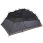 vidaXL Tienda de campaña 8 personas tafetán 190T gris y naranja