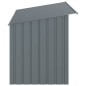 vidaXL Caseta perros con tejado acero galvanizado gris 196x91x110 cm vidaXL Caseta perros con tejado acero galvanizado gris 196x91x110 cm