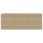 vidaXL Caja de almacenaje de jardín ratán sintético beige mezcla 984L vidaXL Caja de almacenaje de jardín ratán sintético beige mezcla 984L