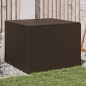 vidaXL Caja de almacenaje de jardín ratán sintético marrón 291L vidaXL Caja de almacenaje de jardín ratán sintético marrón 291L