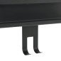 vidaXL Estante colgante de ducha acero inox cepillado 304 negro mate vidaXL Estante colgante de ducha acero inox cepillado 304 negro mate