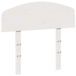 vidaXL Cabecero de cama madera maciza de pino blanco 75 cm