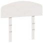 vidaXL Cabecero de cama madera maciza de pino blanco 75 cm vidaXL Cabecero de cama madera maciza de pino blanco 75 cm