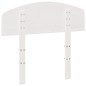 vidaXL Cabecero de cama madera maciza de pino blanco 75 cm vidaXL Cabecero de cama madera maciza de pino blanco 75 cm