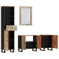 vidaXL Conjunto de muebles de baño 4 piezas madera maciza reciclada vidaXL Conjunto de muebles de baño 4 piezas madera maciza reciclada