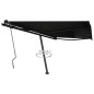 vidaXL Toldo de pie manual retráctil gris antracita 400x350 cm vidaXL Toldo de pie manual retráctil gris antracita 400x350 cm