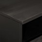 vidaXL Mesa de centro madera maciza de mango negra 80x54x40 cm vidaXL Mesa de centro madera maciza de mango negra 80x54x40 cm