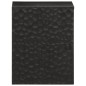 vidaXL Armario de baño de pared madera maciza mango negro 38x33x48 cm vidaXL Armario de baño de pared madera maciza mango negro 38x33x48 cm
