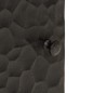 vidaXL Armario de baño de pared madera maciza mango negro 38x33x48 cm vidaXL Armario de baño de pared madera maciza mango negro 38x33x48 cm