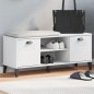 vidaXL Banco zapatero VIKEN madera maciza de pino blanco 106x35x45 cm vidaXL Banco zapatero VIKEN madera maciza de pino blanco 106x35x45 cm
