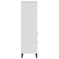 vidaXL Librería VIKEN madera maciza de pino blanco 60x35x123 cm vidaXL Librería VIKEN madera maciza de pino blanco 60x35x123 cm