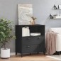 vidaXL Librería VIKEN madera maciza de pino negro 80x40x90 cm vidaXL Librería VIKEN madera maciza de pino negro 80x40x90 cm
