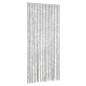 vidaXL Cortina antimoscas chenilla gris 100x220 cm vidaXL Cortina antimoscas chenilla gris 100x220 cm