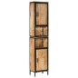 vidaXL Conjunto de muebles de baño 5 pzas madera maciza mango y hierro vidaXL Conjunto de muebles de baño 5 pzas madera maciza mango y hierro