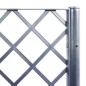 vidaXL Jardinera con enrejado PP gris 160x120x140 cm vidaXL Jardinera con enrejado PP gris 160x120x140 cm