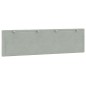 vidaXL Cabecero de cama acolchado terciopelo gris claro 180 cm vidaXL Cabecero de cama acolchado terciopelo gris claro 180 cm