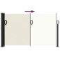 vidaXL Toldo lateral retráctil crema 120x300 cm vidaXL Toldo lateral retráctil crema 120x300 cm