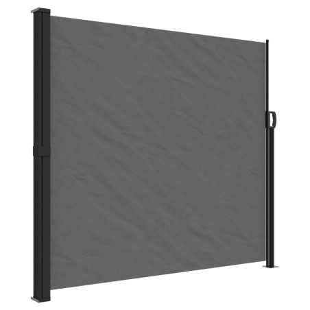vidaXL Toldo lateral retráctil de jardín gris antracita 180x300 cm