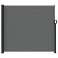 vidaXL Toldo lateral retráctil de jardín gris antracita 180x300 cm vidaXL Toldo lateral retráctil de jardín gris antracita 180x300 cm