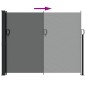 vidaXL Toldo lateral retráctil gris antracita 160x500 cm vidaXL Toldo lateral retráctil gris antracita 160x500 cm