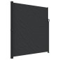 vidaXL Toldo lateral retráctil negro 220x500 cm vidaXL Toldo lateral retráctil negro 220x500 cm