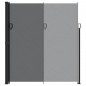 vidaXL Toldo lateral retráctil negro 220x500 cm vidaXL Toldo lateral retráctil negro 220x500 cm