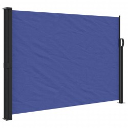 vidaXL Toldo lateral retráctil azul 140x600 cm