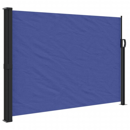 vidaXL Toldo lateral retráctil azul 140x600 cm