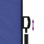 vidaXL Toldo lateral retráctil azul 140x600 cm