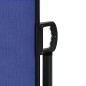 vidaXL Toldo lateral retráctil azul 140x600 cm